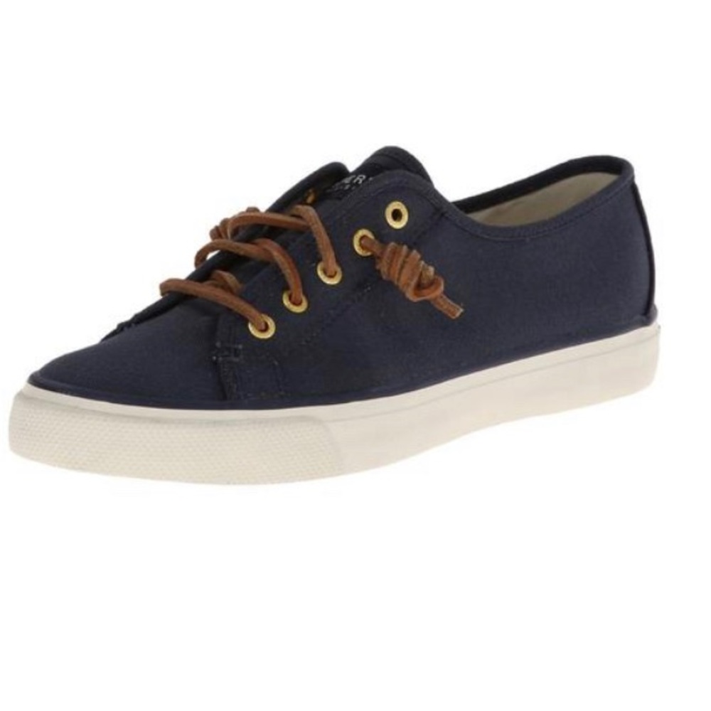 Sperry Topsider Seacoast Navy Sneakers Size 7